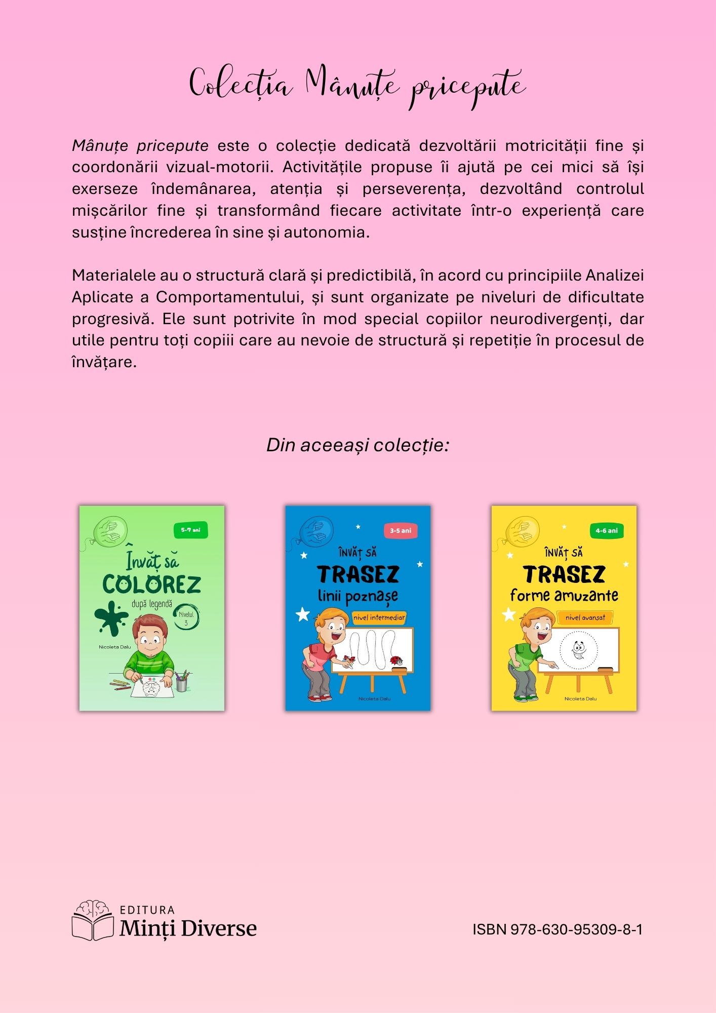 Învăț să colorez după model - Nivelul 2
