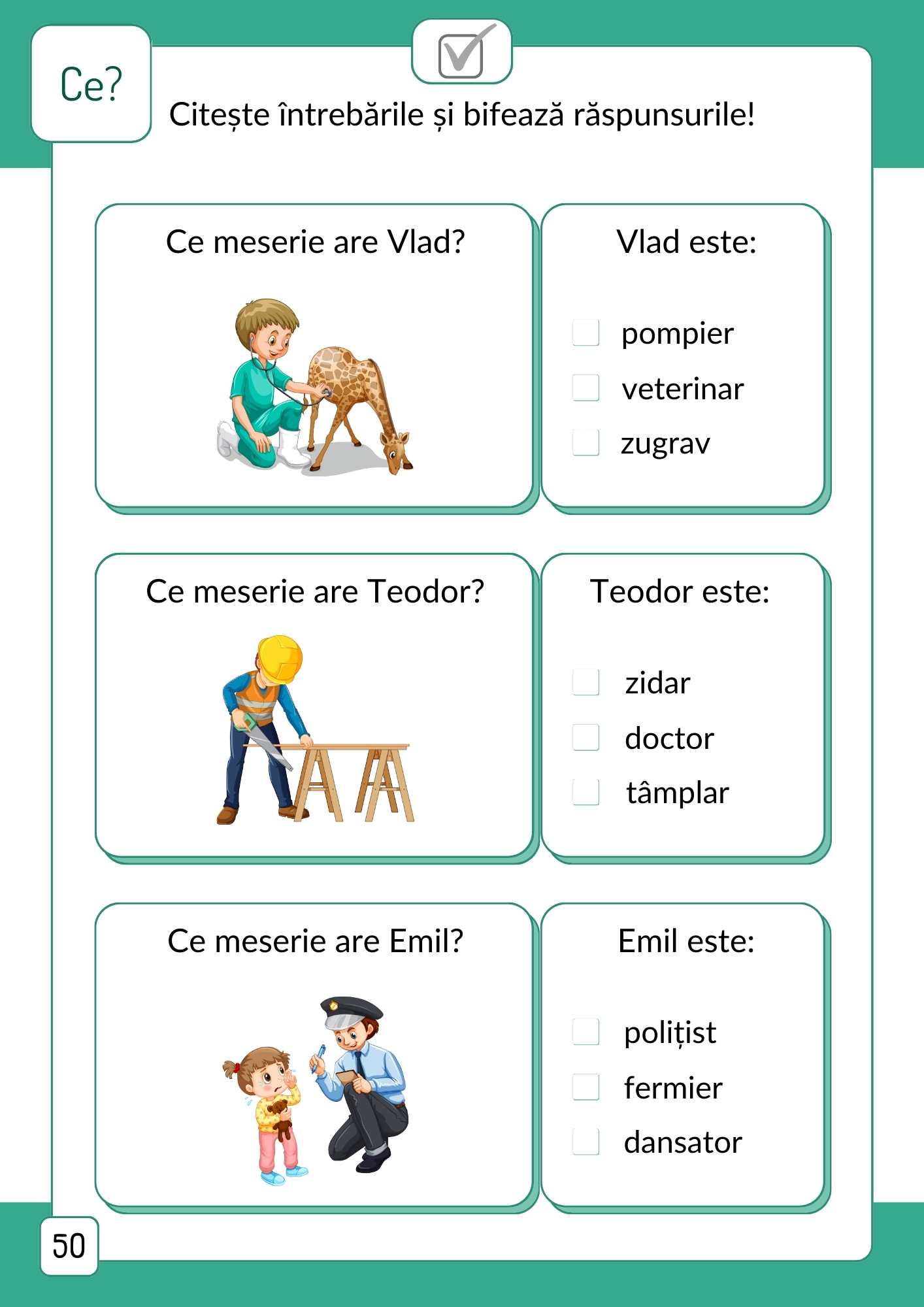 Citesc și înțeleg - Nivelul 3: Răspund la întrebări scurte și mă pregătesc pentru citirea unui text