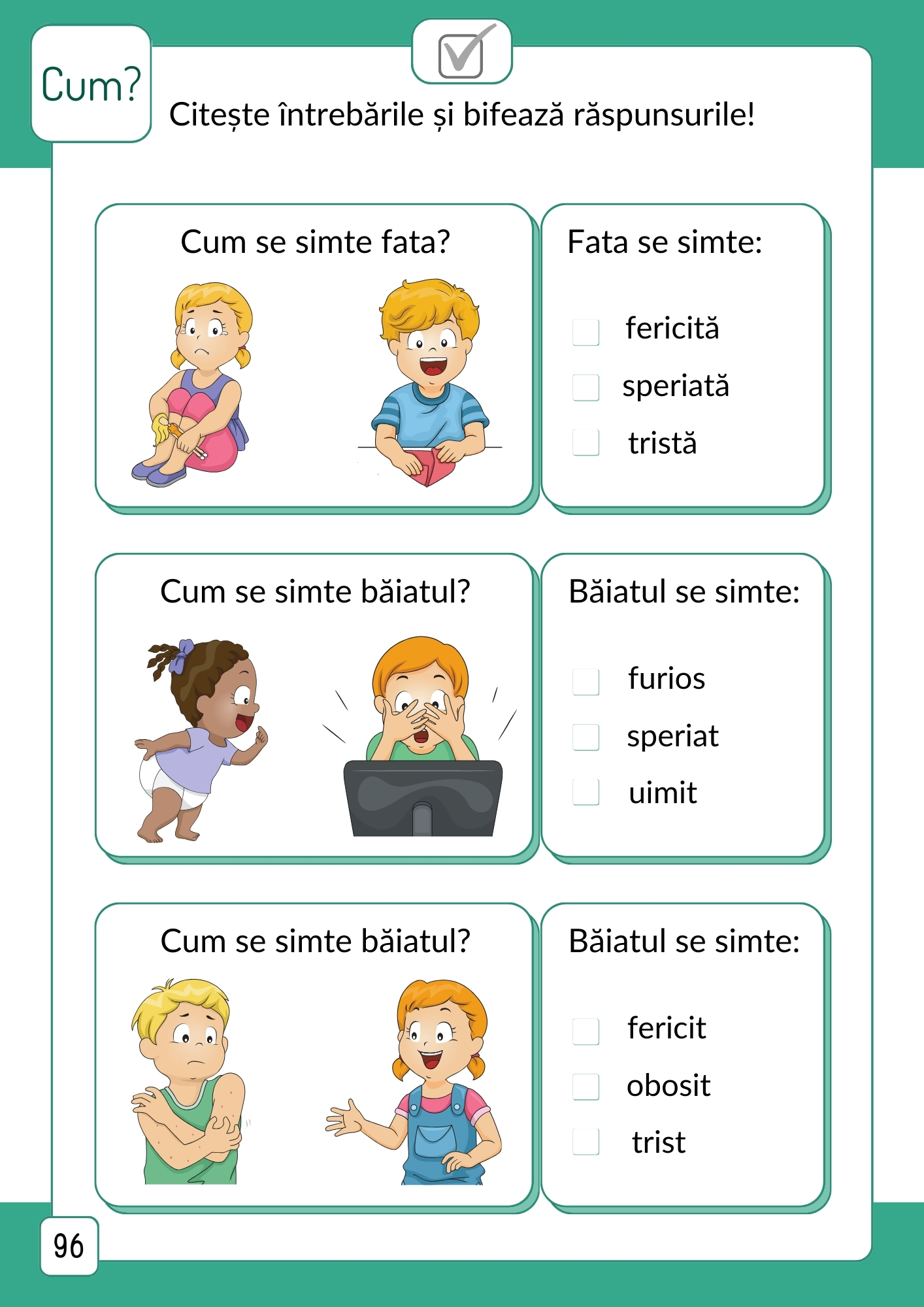 Citesc și înțeleg - Nivelul 3: Răspund la întrebări scurte și mă pregătesc pentru citirea unui text