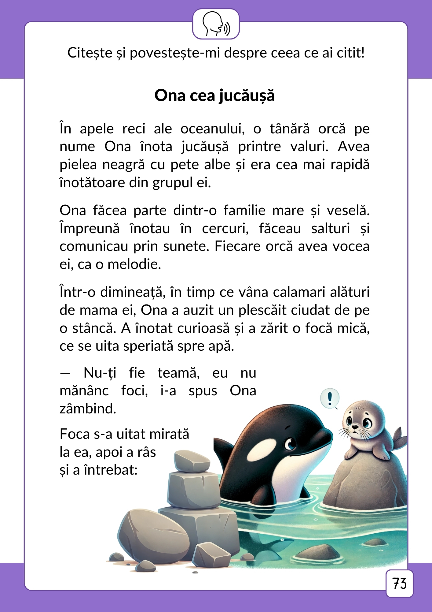 Citesc și înțeleg - Nivelul 5: Dezvolt abilitatea de înțelegere a textelor citite - citesc și scriu