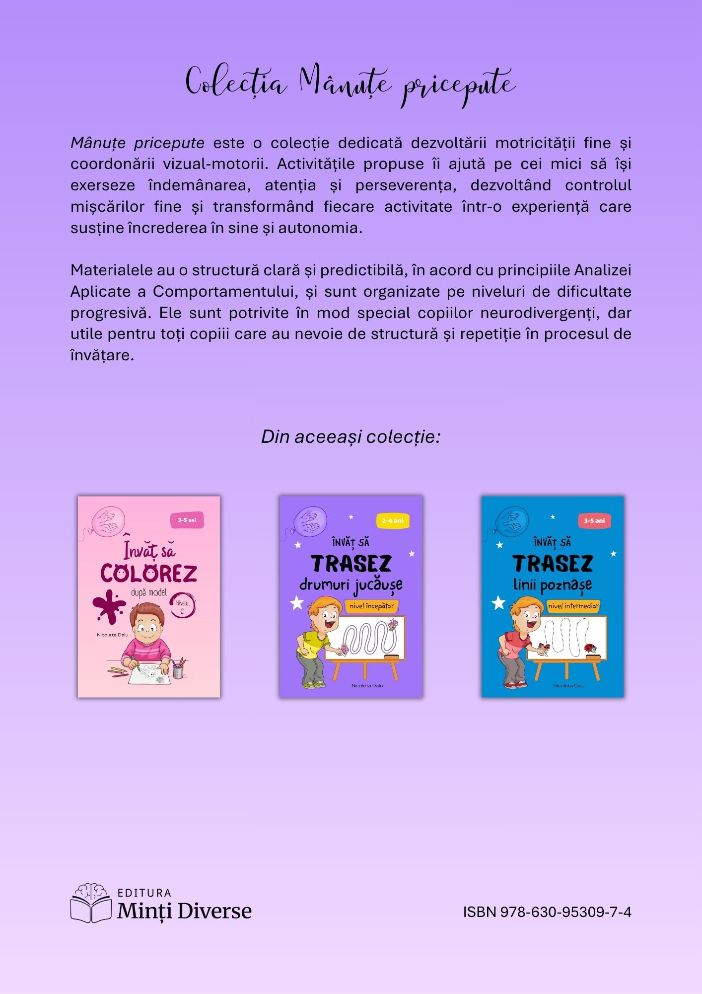 Învăț să colorez spațiile albe – Nivelul 1